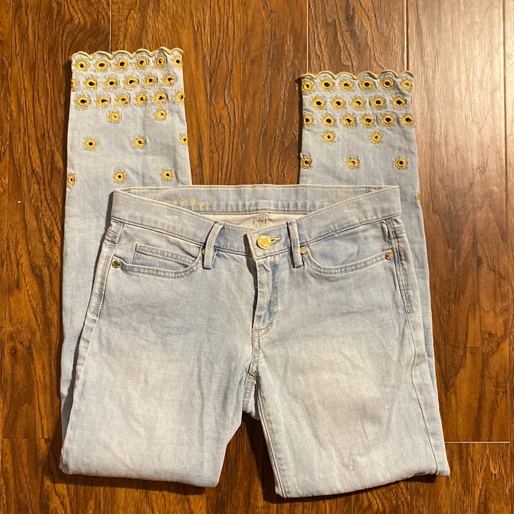 Lilly Pulitzer South Ocean Skinny Crop